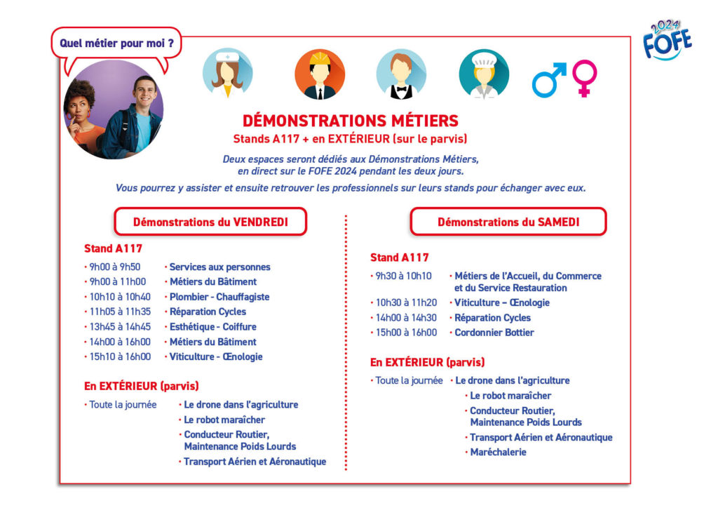 Liste des exposants 2024 FOFE